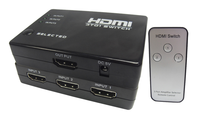HDV-301（3口HDMI切换器-1.4版本）
