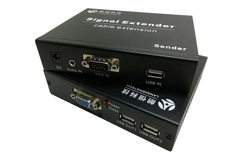 UKVM-100A(USB键盘鼠标&VGA延长100米)