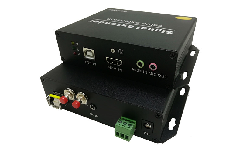 UVO-5HUAS(HDMI+USB2.0+双向音频+双向RS232+红外)光纤高速传输20KM